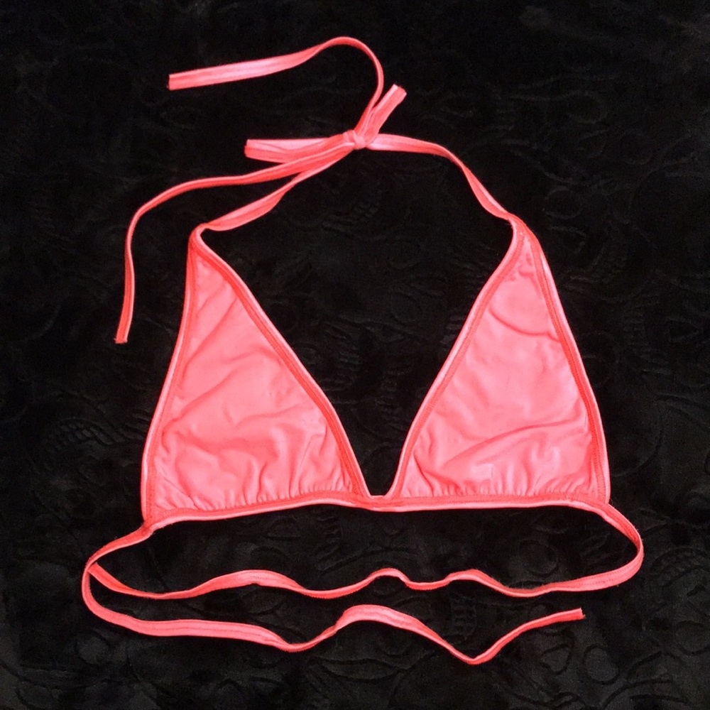 Delicate Illusions. Lacy. Shiny. Coral color intimate set. Lingerie - Picture 7 of 8